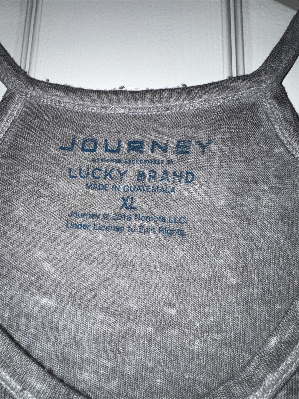 Journey Lucky Brand Gray Heather Top